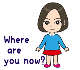 Shimy-chan,such as child sticker #7182332