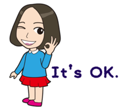 Shimy-chan,such as child sticker #7182335