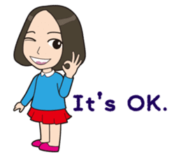 Shimy-chan,such as child sticker #7182335