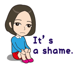 Shimy-chan,such as child sticker #7182337