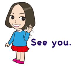 Shimy-chan,such as child sticker #7182339