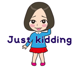 Shimy-chan,such as child sticker #7182341