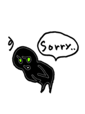 Jet-black boy sticker #7182465