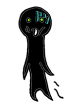 Jet-black boy sticker #7182467