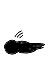 Jet-black boy sticker #7182474