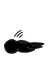 Jet-black boy sticker #7182474