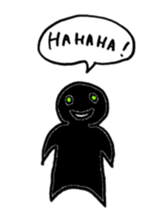 Jet-black boy sticker #7182476