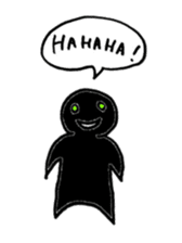 Jet-black boy sticker #7182476