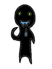 Jet-black boy sticker #7182477