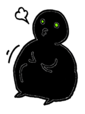 Jet-black boy sticker #7182478