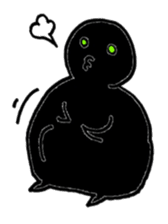 Jet-black boy sticker #7182478