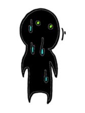 Jet-black boy sticker #7182480