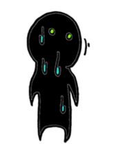 Jet-black boy sticker #7182480