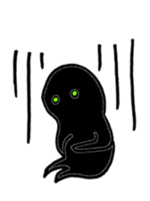 Jet-black boy sticker #7182481