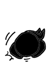 Jet-black boy sticker #7182482