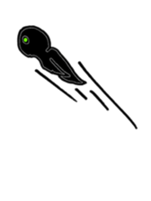 Jet-black boy sticker #7182484