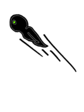 Jet-black boy sticker #7182484