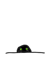 Jet-black boy sticker #7182489