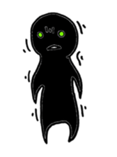 Jet-black boy sticker #7182490