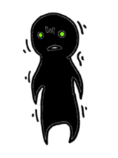 Jet-black boy sticker #7182490