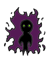 Jet-black boy sticker #7182491