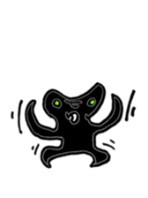 Jet-black boy sticker #7182492