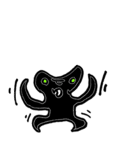 Jet-black boy sticker #7182492