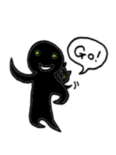 Jet-black boy sticker #7182495