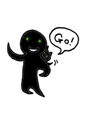 Jet-black boy sticker #7182495