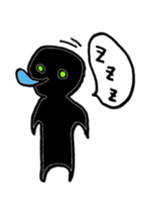 Jet-black boy sticker #7182498