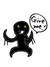 Jet-black boy sticker #7182499