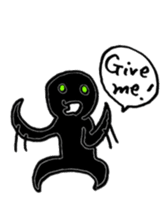 Jet-black boy sticker #7182499