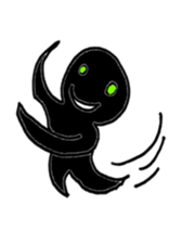 Jet-black boy sticker #7182500