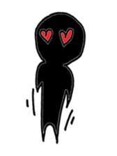 Jet-black boy sticker #7182502