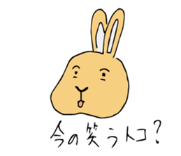 Rabbit Mr. sticker #7182745