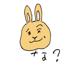 Rabbit Mr. sticker #7182746