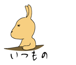 Rabbit Mr. sticker #7182749