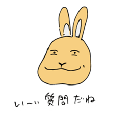 Rabbit Mr. sticker #7182753