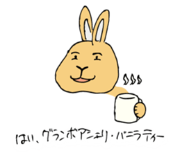 Rabbit Mr. sticker #7182756