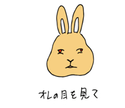 Rabbit Mr. sticker #7182762