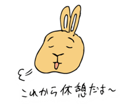 Rabbit Mr. sticker #7182764