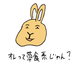 Rabbit Mr. sticker #7182765