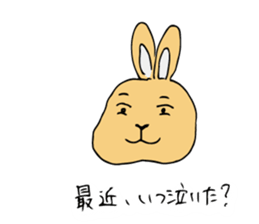 Rabbit Mr. sticker #7182769