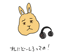 Rabbit Mr. sticker #7182774