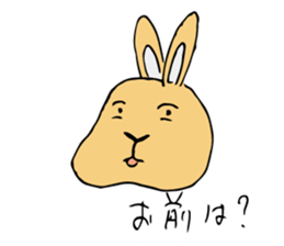 Rabbit Mr. sticker #7182778