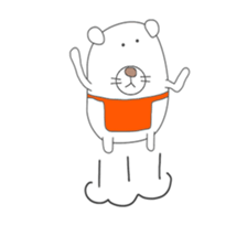 Cute & healing transparent dog sticker #7182865