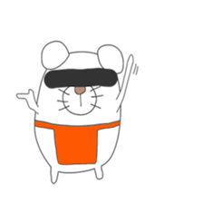 Cute & healing transparent dog sticker #7182891