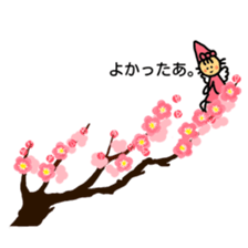 Flowers and a fairy sticker #7182925