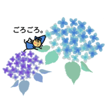 Flowers and a fairy sticker #7182930