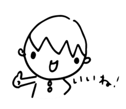 tenshi-cyan sticker #7183188